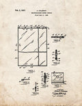 Patent Blueprint 3563 1 12 A4 Photo Print