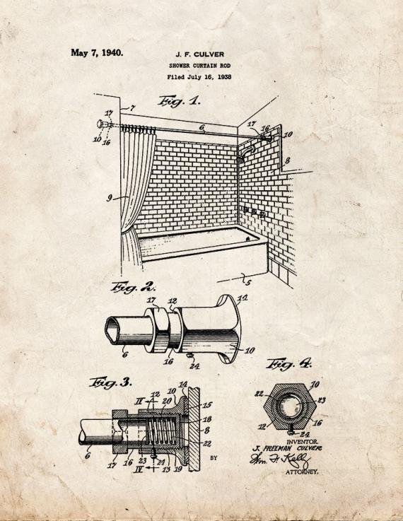 Patent Blueprint 3564 1 12 A4 Photo Print