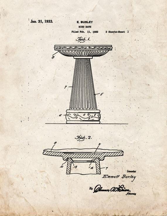 Patent Blueprint 3570 1 12 A4 Photo Print
