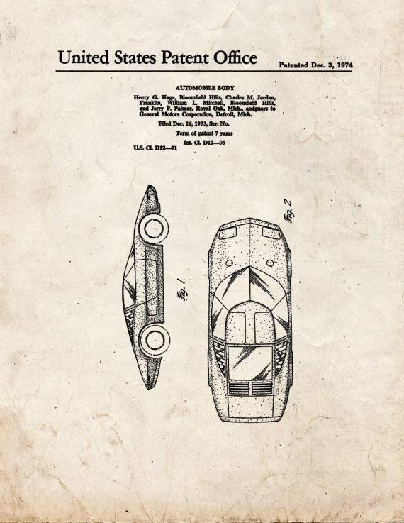 Patent Blueprint 3579 1 12 A4 Photo Print