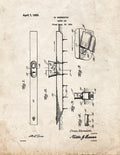Patent Blueprint 3587 1 12 A4 Photo Print
