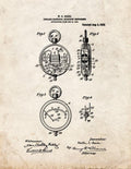 Patent Blueprint 3590 1 12 A4 Photo Print