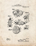Patent Blueprint 3596 1 12 A4 Photo Print
