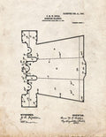 Patent Blueprint 3601 1 12 A4 Photo Print