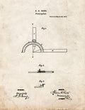 Patent Blueprint 3615 1 12 A4 Photo Print