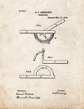 Patent Blueprint 3618 1 12 A4 Photo Print