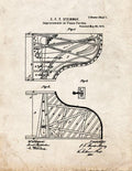Patent Blueprint 3624 1 12 A4 Photo Print
