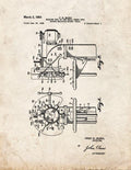 Patent Blueprint 3627 1 12 A4 Photo Print
