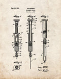 Patent Blueprint 3629 1 12 A4 Photo Print