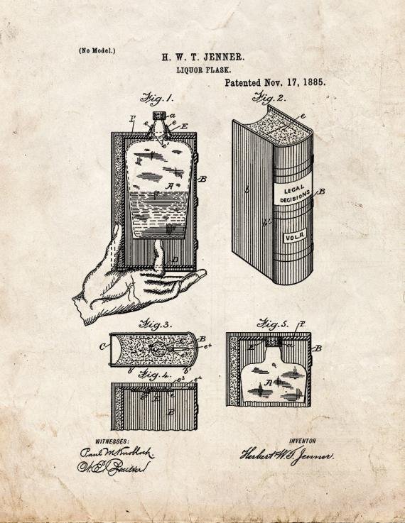 Patent Blueprint 3631 1 12 A4 Photo Print