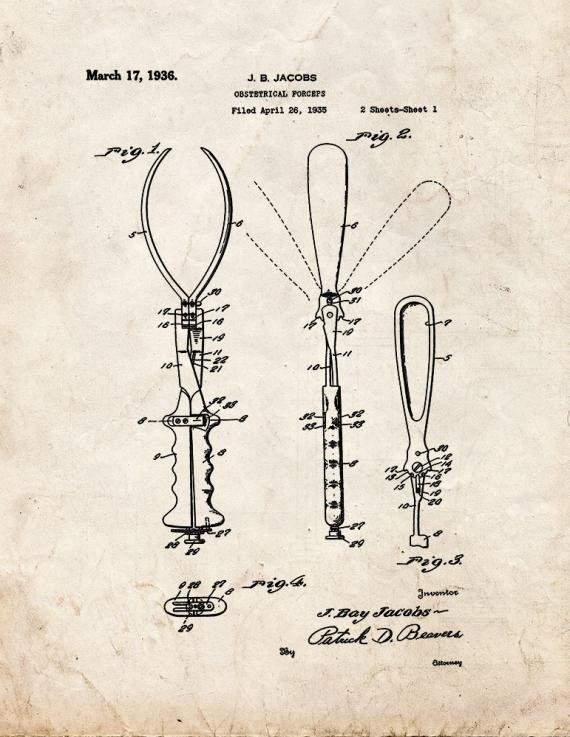Patent Blueprint 3633 1 12 A4 Photo Print