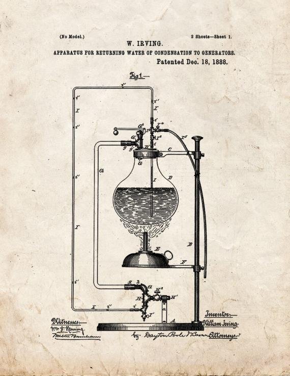 Patent Blueprint 3637 1 12 A4 Photo Print