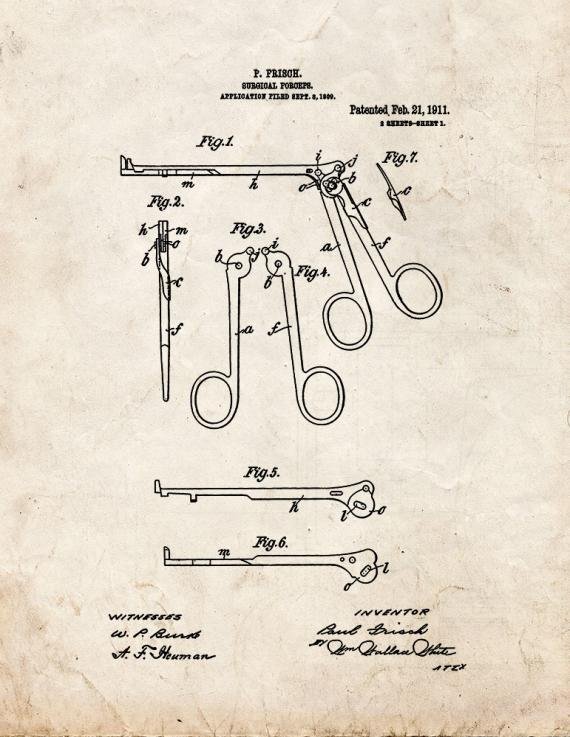 Patent Blueprint 3640 1 12 A4 Photo Print