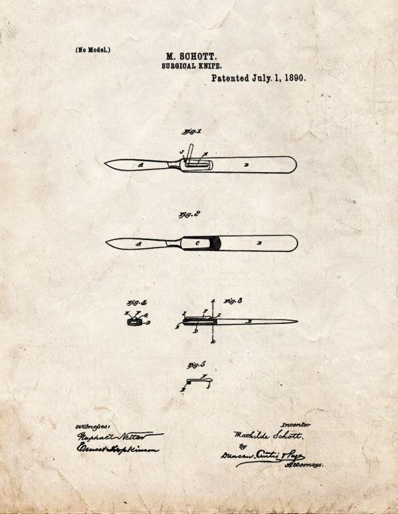 Patent Blueprint 3641 1 12 A4 Photo Print