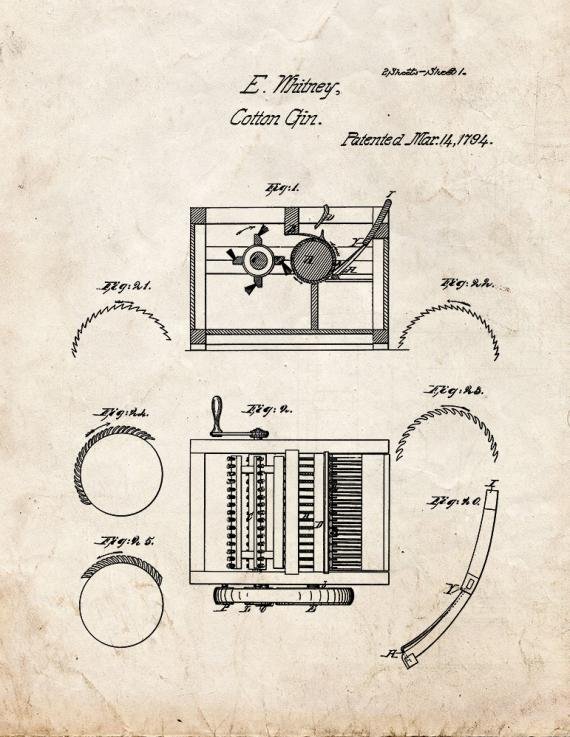 Patent Blueprint 3651 1 12 A4 Photo Print