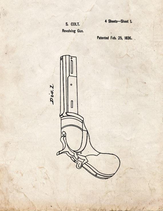 Patent Blueprint 3652 1 12 A4 Photo Print