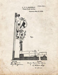 Patent Blueprint 3655 1 12 A4 Photo Print