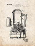 Patent Blueprint 3658 1 12 A4 Photo Print