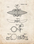 Patent Blueprint 3663 1 12 A4 Photo Print