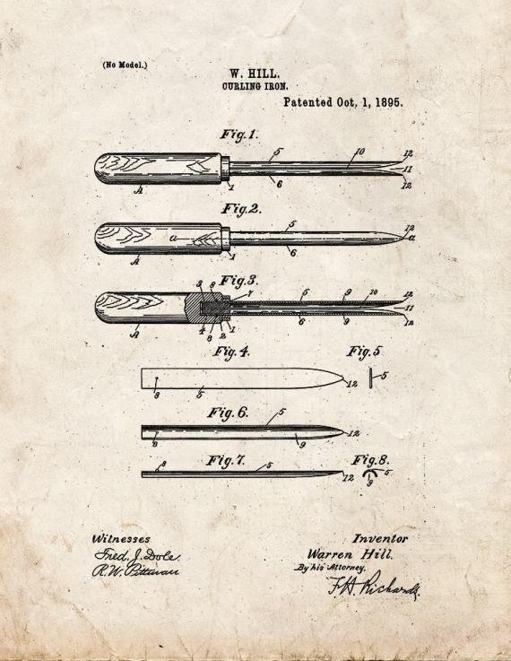 Patent Blueprint 3664 1 12 A4 Photo Print
