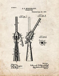 Patent Blueprint 3665 1 12 A4 Photo Print