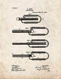 Patent Blueprint 3666 1 12 A4 Photo Print