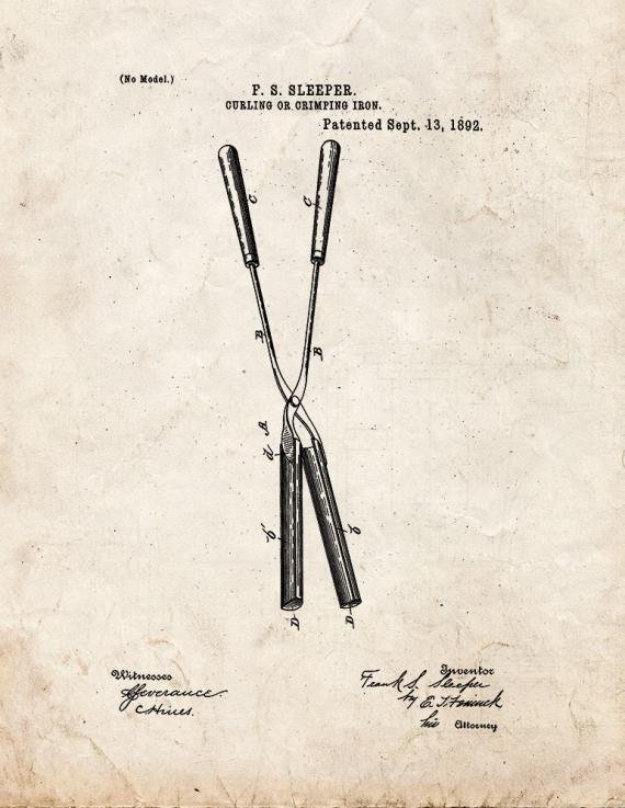 Patent Blueprint 3669 1 12 A4 Photo Print