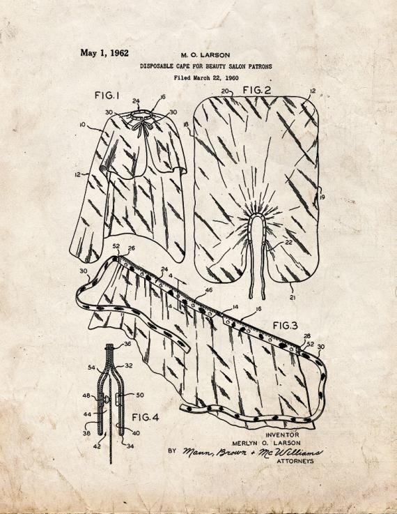 Patent Blueprint 3672 1 12 A4 Photo Print