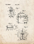 Patent Blueprint 3677 2 12 A4 Photo Print