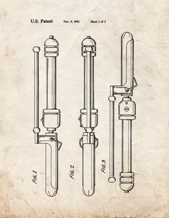 Patent Blueprint 3678 2 12 A4 Photo Print