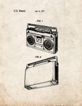 Patent Blueprint 3682 2 12 A4 Photo Print