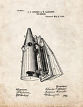 Patent Blueprint 3685 1 12 A4 Photo Print