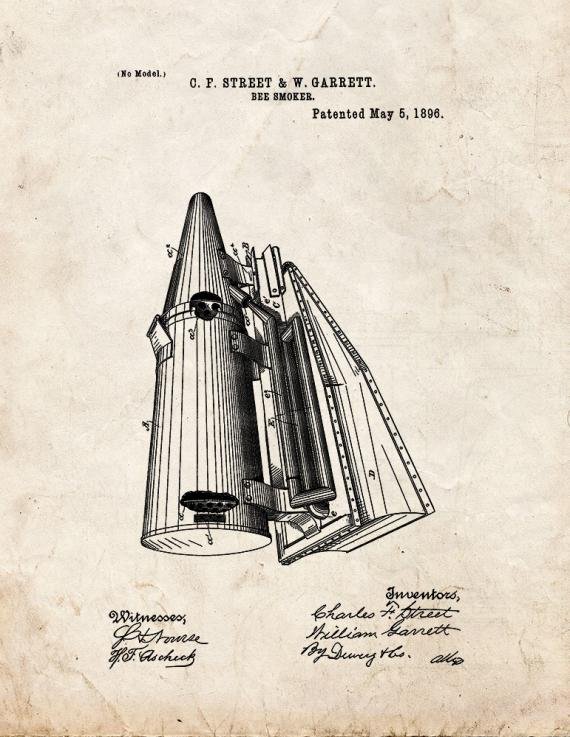 Patent Blueprint 3685 1 12 A4 Photo Print