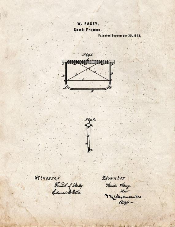 Patent Blueprint 3686 1 12 A4 Photo Print