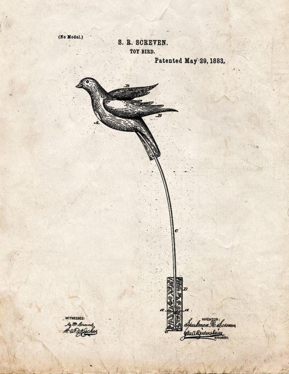 Patent Blueprint 3690 1 12 A4 Photo Print