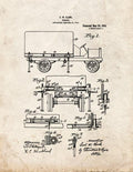 Patent Blueprint 3695 1 12 A4 Photo Print