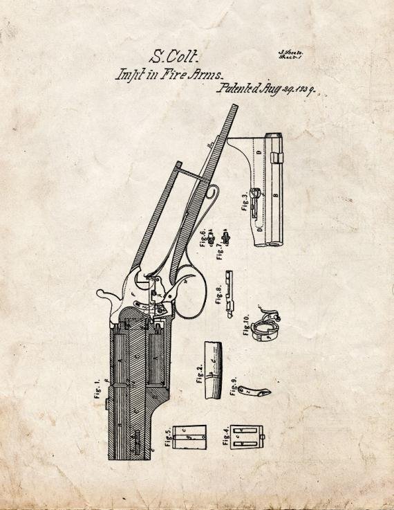 Patent Blueprint 37 1 12 A4 Photo Print