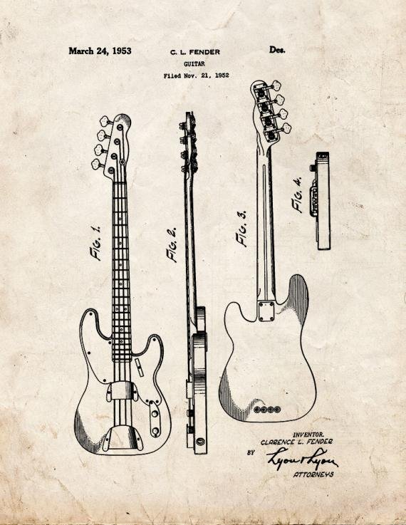 Patent Blueprint 370 1 12 A4 Photo Print