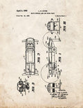 Patent Blueprint 3701 1 12 A4 Photo Print