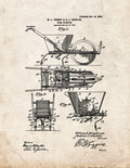 Patent Blueprint 3716 1 12 A4 Photo Print