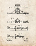 Patent Blueprint 3717 1 12 A4 Photo Print