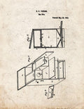 Patent Blueprint 3718 1 12 A4 Photo Print