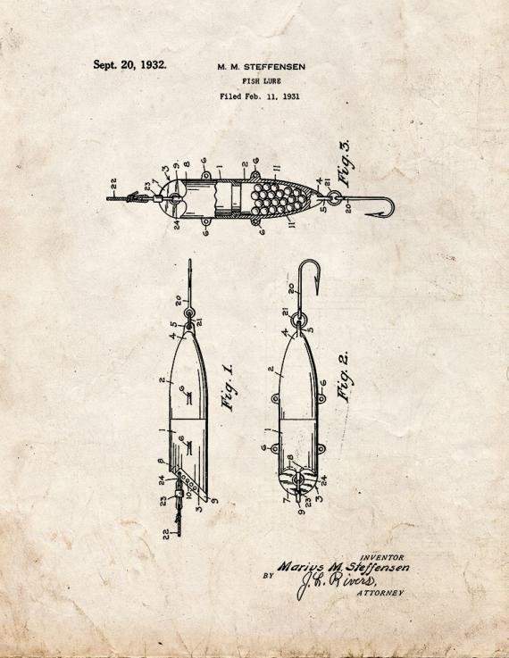Patent Blueprint 3723 1 12 A4 Photo Print