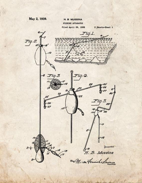 Patent Blueprint 3726 1 12 A4 Photo Print