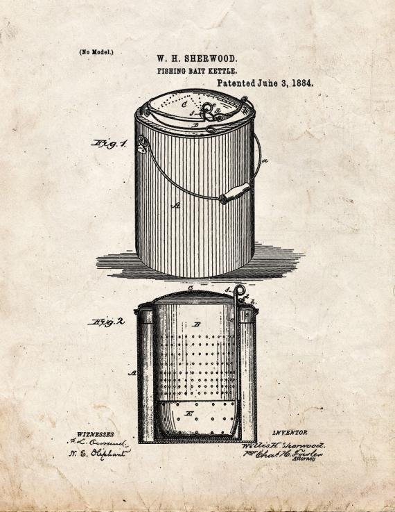 Patent Blueprint 3729 1 12 A4 Photo Print