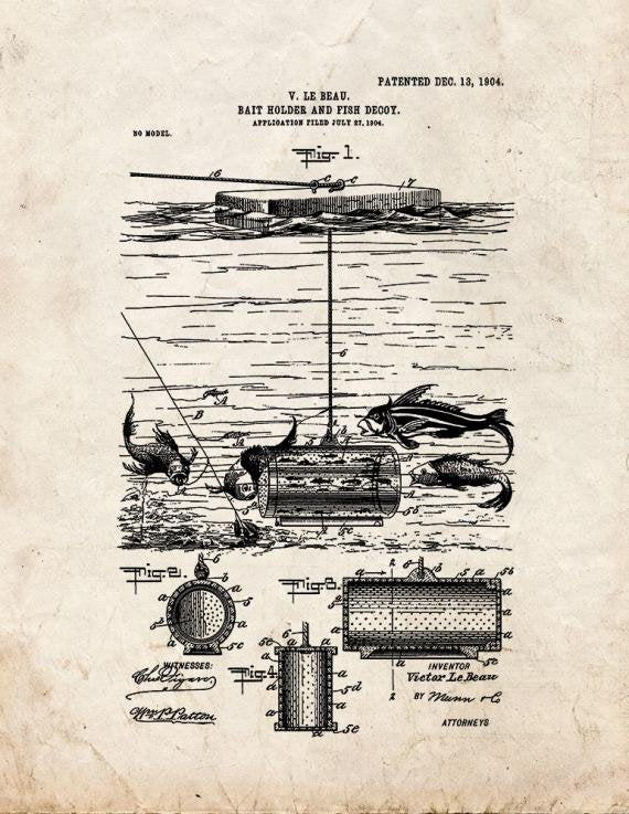 Patent Blueprint 3730 1 12 A4 Photo Print