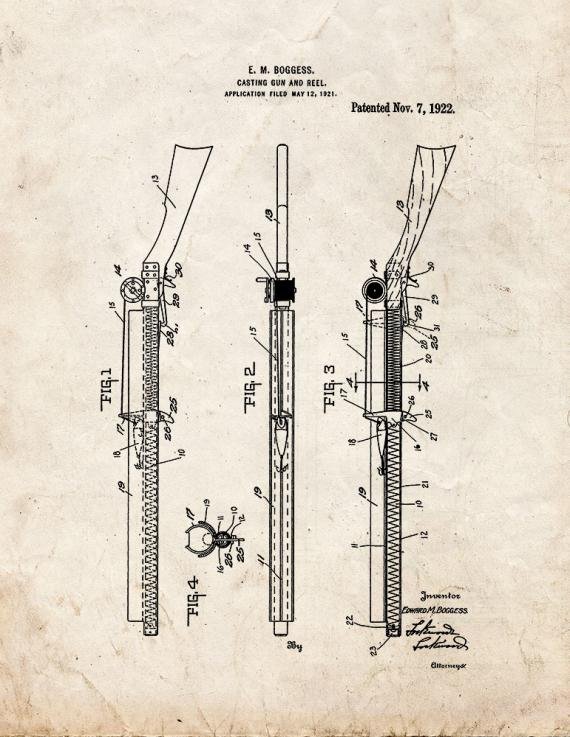 Patent Blueprint 3735 1 12 A4 Photo Print