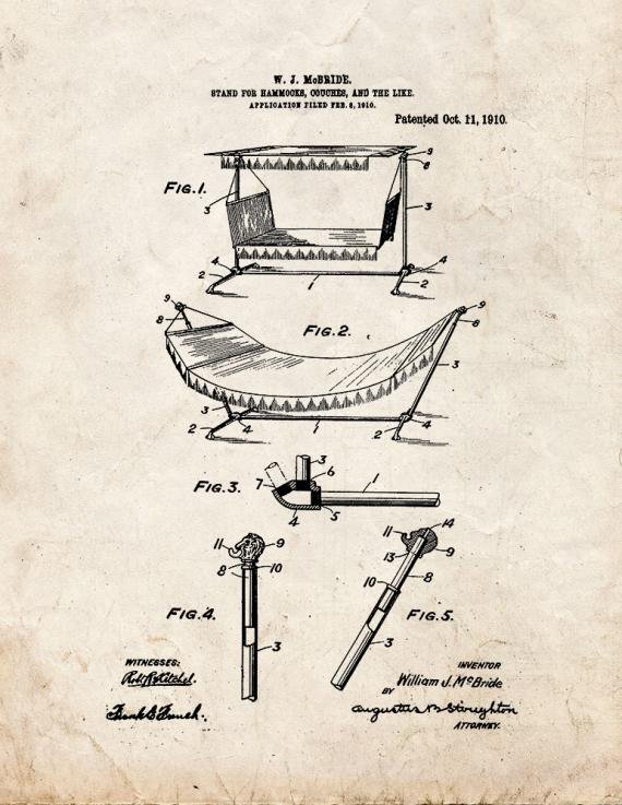 Patent Blueprint 3739 1 12 A4 Photo Print