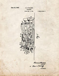 Patent Blueprint 3744 1 12 A4 Photo Print
