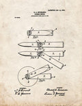 Patent Blueprint 3749 1 12 A4 Photo Print